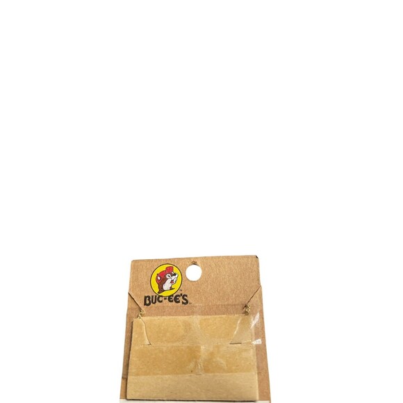 NEW Buc-ee’s Necklace with Charm Buccees Buc ees #1 Fan NWT Beaver Logo Jewelry - Picture 3 of 3